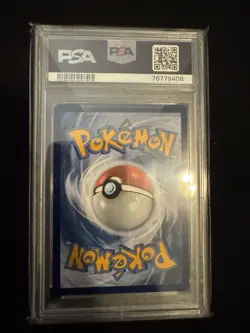 Pokemon Fusion Strike Mew Vmax 268/264 Secret Rare Rainbow Full Art Holo PSA 10 - Image 4