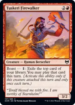 Tuskeri Firewalker - Kaldheim #157/285 MTG Magic The Gathering - Image 1