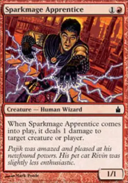 Sparkmage Apprentice - Ravnica: City of Guilds #144/306 MTG Magic The Gathering - Image 1