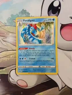 Feraligatr - 057/264 - Holo Rare - Pokemon - Fusion Strike - NM - Image 1