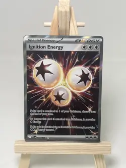 Ignition Energy 124/094 Phantasmal Flames Full Art Holo Pokemon TCG Card - Image 1