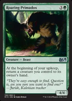 Roaring Primadox - Magic 2015 (M15) #196/269 MTG Magic The Gathering - Image 1
