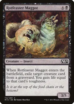 Rotfeaster Maggot - Magic 2015 (M15) #112/269 MTG Magic The Gathering - Image 1