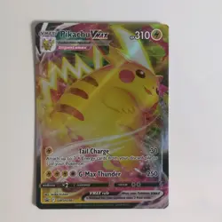 Pokemon Pikachu VMAX SWSH286 Black Star Promo Holo Near Mint Crown Zenith - Image 1