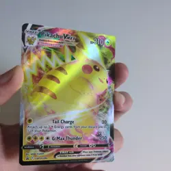 Pokemon Pikachu VMAX SWSH286 Black Star Promo Holo Near Mint Crown Zenith - Image 3