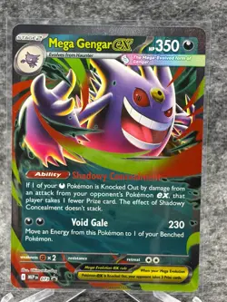 Mega Gengar ex 073 MEP Black Star Promo Holo Pokemon TCG Tin Promo Mint 💎 - Image 1