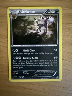 Pokemon TCG Umbreon XY96 Black Star Promo Holo LP Light Play - Image 1