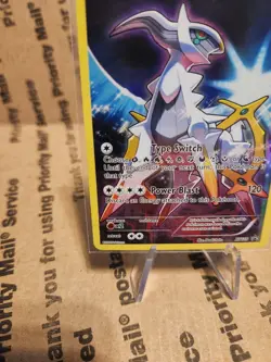 Arceus XY116 Holo Black Star Promo Pokemon Card Near Mint Condition - Image 5