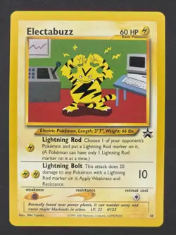 Electabuzz #46 Black Star Promo Near Mint NM Pokemon TCG WOTC - Image 1