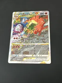 Pokemon TCG Charizard VSTAR SWSH262 Black Star Promo Near Mint Condition - Image 1