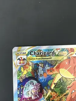 Pokemon TCG Charizard VSTAR SWSH262 Black Star Promo Near Mint Condition - Image 2