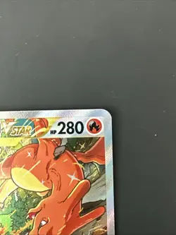 Pokemon TCG Charizard VSTAR SWSH262 Black Star Promo Near Mint Condition - Image 3