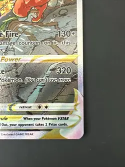 Pokemon TCG Charizard VSTAR SWSH262 Black Star Promo Near Mint Condition - Image 4