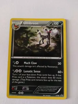 Pokemon TCG Umbreon XY96 Black Star Promo Holo LP - Image 1