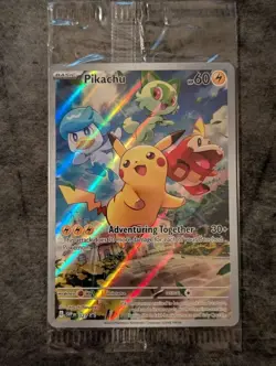 Pikachu #27 SEALED Pokemon TCG Black Star Promo Near Mint Paldea Evolved ETB 027 - Image 1