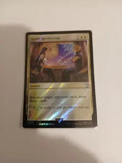 Secret Rendezvous (0253) (Surge Foil) Commander: Final Fantasy Foil MTG - Image 1