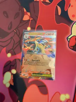 Pokemon TCG Mega Charizard Y EX 030 Black Star Promo Near Mint (In Hand) - Image 1