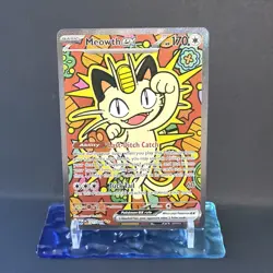 Meowth ex 121/088 - SIR - Perfect Order - Pokemon TCG - NM - Image 1