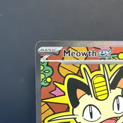 Meowth ex 121/088 - SIR - Perfect Order - Pokemon TCG - NM - Image 5