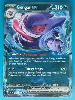 Pokemon - Gengar ex (104/162) (Temporal Forces Set) *Near Mint - NM* - Image 1