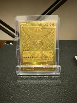Pokemon Mega Zygarde EX Gold English 124/088 - Perfect Order NM - Image 1