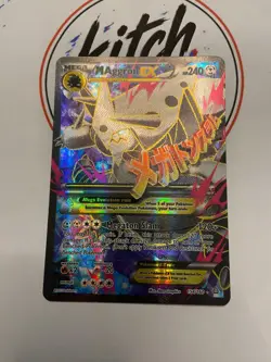 Pokemon TCG M Aggron EX (Full Art) 154/160 LP/NM - Image 1