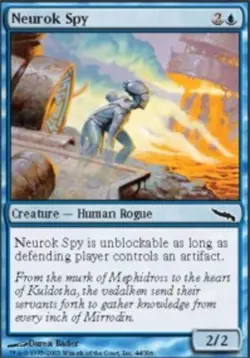 Neurok Spy - Mirrodin #44/306 MTG Magic The Gathering - Image 1