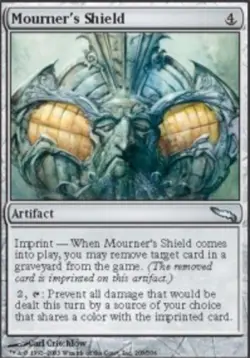 Mourner's Shield - Mirrodin #209/306 MTG Magic The Gathering - Image 1