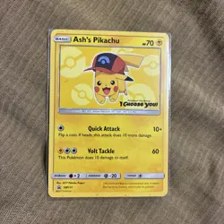 Ash's Pikachu - SM111 - Sun & Moon Promo - I Choose You - HP - Pokemon TCG - Image 5