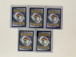 Pokemon TCG Pikachu Lot 5 Cards - I Choose You SM109, SM110 SM111, SVP 027 Promo - Image 2