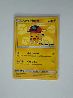 Pokemon TCG Pikachu Lot 5 Cards - I Choose You SM109, SM110 SM111, SVP 027 Promo - Image 3