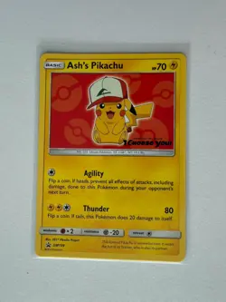 Pokemon TCG Pikachu Lot 5 Cards - I Choose You SM109, SM110 SM111, SVP 027 Promo - Image 5