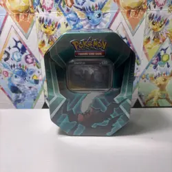 Darkrai 2024 Pokemon TCG Tin Brand New Sealed w/ 3 foil cards, 3 booster packs - Image 3