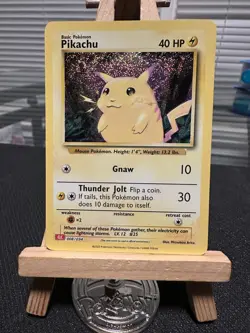 Pokemon TCG Pikachu #008/034 Holo Trading Card Game Classic NM - Image 1