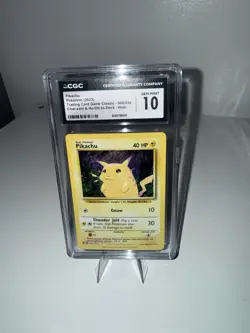 2023 POKEMON TCG CLASSIC CHARIZARD & HO-OH EX DECK #008/034 PIKACHU HOLO CGC 10 - Image 1