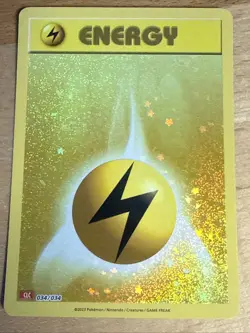 Lightning Energy 034/034 CLC Classic Box Charizard Deck Holo Pokemon TCG 2023 NM - Image 1