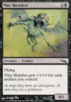 Nim Shrieker - Mirrodin #73/306 MTG Magic The Gathering - Image 1