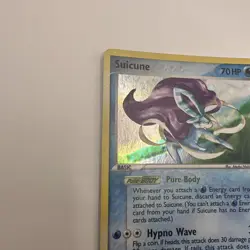 Suicune 030 Black Star Promo 2005 Holo Rare Pokemon TCG Card MP - Image 2