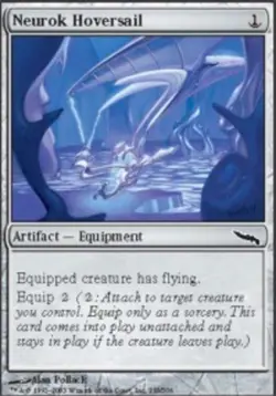 Neurok Hoversail - Mirrodin #218/306 MTG Magic The Gathering - Image 1