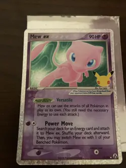 Pokemon Mew EX TCG Classic Collection Holo Ultra Rare Card 88/92 NM/M Condition - Image 1