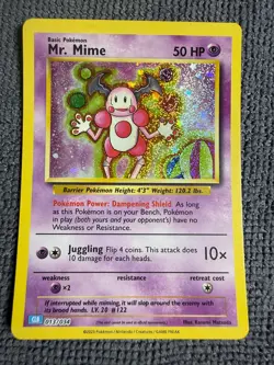 Mr. Mime 013/034 Holo Trading Card Game Classic Pokemon Holo NM - Image 1