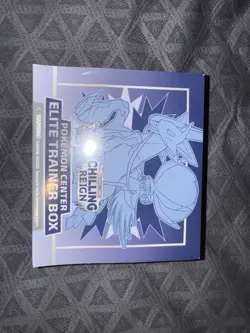 Chilling Reign (Pokemon Center) Elite Trainer Box (Shadow Rider)(FACTORY SEALED) - Image 1
