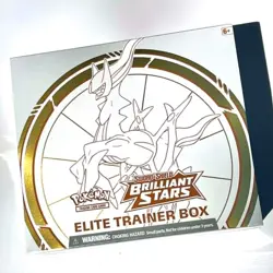 Pokemon TCG Sword and Shield Elite Trainer Box Brilliant Stars ETB, Sealed 820650870125 - Image 1