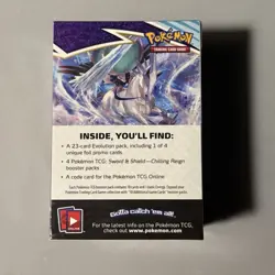 2021 Pokemon Sword & Shield CHILLING REIGN Build/Battle Box (Sealed) - Image 3