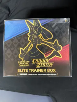 Pokemon Sword & Shield Crown Zenith Elite Trainer Box ETB Sealed - Image 1