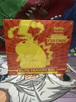 Pokemon TCG Sword And Shield Vivid Voltage Elite Trainer Box - Image 1
