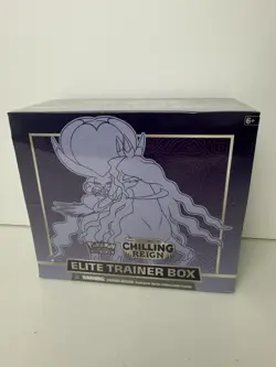 Pokemon TCG Chilling Reign ETB Elite Trainer Box Shadow Rider Calyrex - Sealed✅ - Image 1