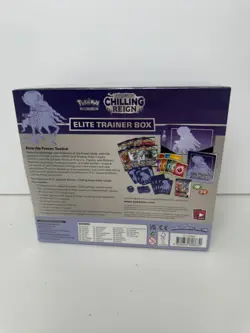 Pokemon TCG Chilling Reign ETB Elite Trainer Box Shadow Rider Calyrex - Sealed✅ - Image 2