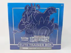 New Sealed Pokemon TCG Sword and Shield Battle Styles Elite Trainer Box ETB - Image 1