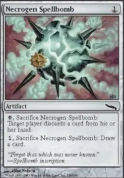 Necrogen Spellbomb - Mirrodin #216/306 MTG Magic The Gathering - Image 1
